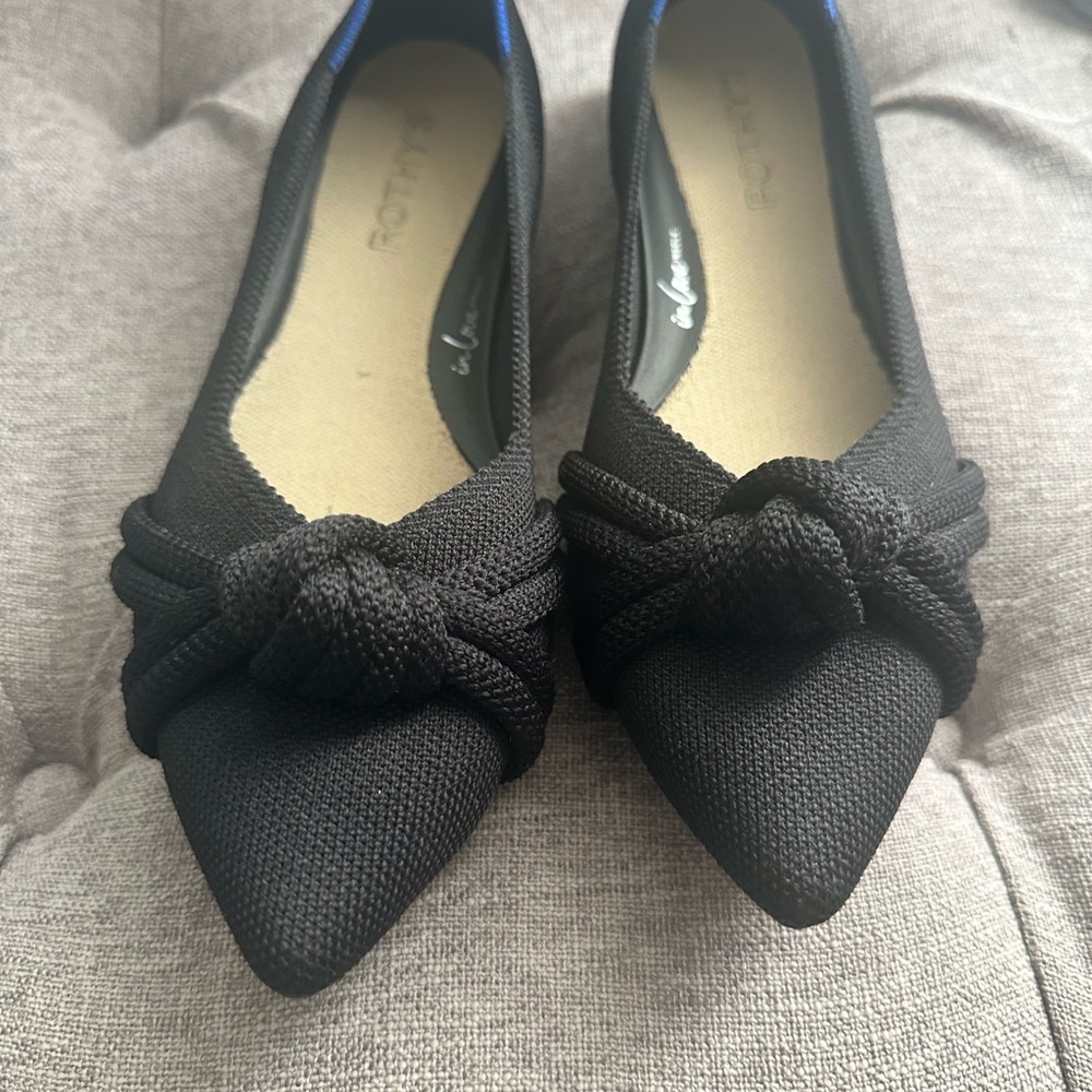 Rothy’s Black Knotted Women's Flats
